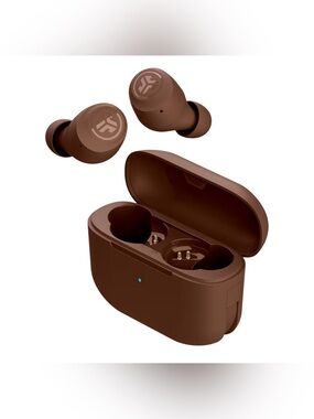 JLab True Wireless Earbuds in Brown